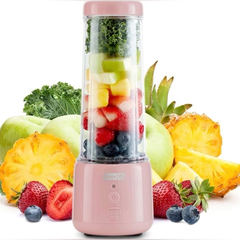 DASH NWT personal usb bottle blender -16oz -pink
